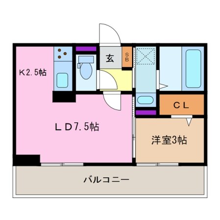 伊勢川島駅 徒歩12分 2階の物件間取画像